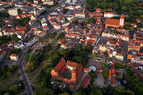 LOTNICZE. Warm maz. Stare miasto w Olsztynie